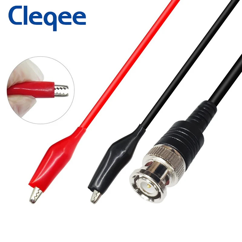 Cleqee P1260 3 шт./компл. BNC комплект испытательных проводов коаксиального кабеля к и