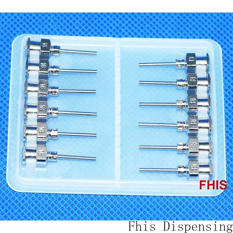 Металлическая дозирующая игла s. S с тупым наконечником длина трубки 0 5 дюйма 8 г ~ 30