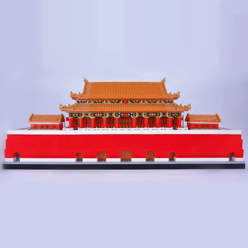 Конструктор Beijing Tianɺnmen Rostrum модель дворца императора в китайской архитектуре