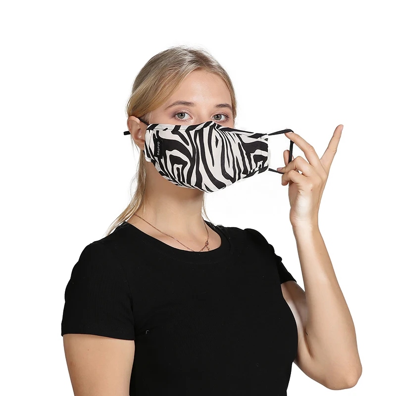 Модный многоразовый защитный фильтр PM2.5 с леопардовым принтом | Дом и сад