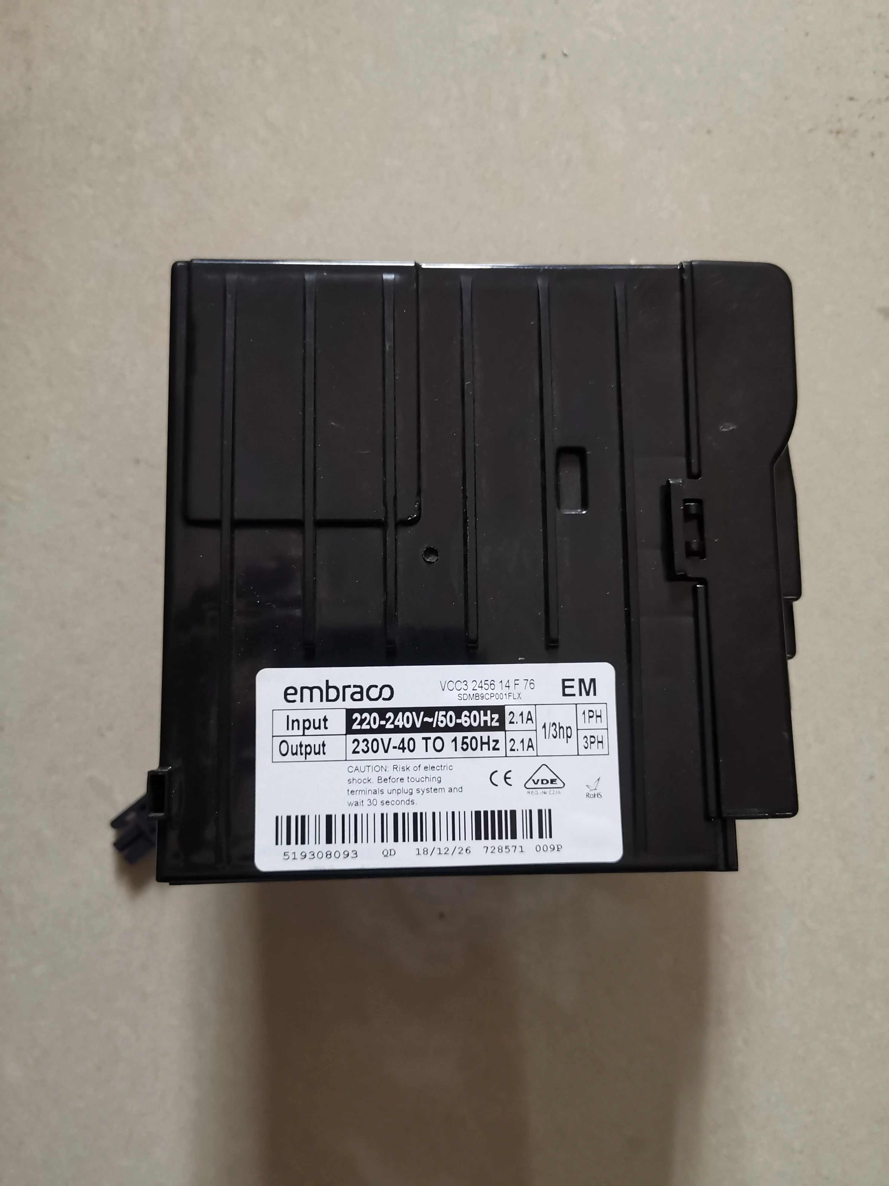 Новая хорошо работающая плата инвертора частоты холодильника драйвера VCC3 2456 14F 02