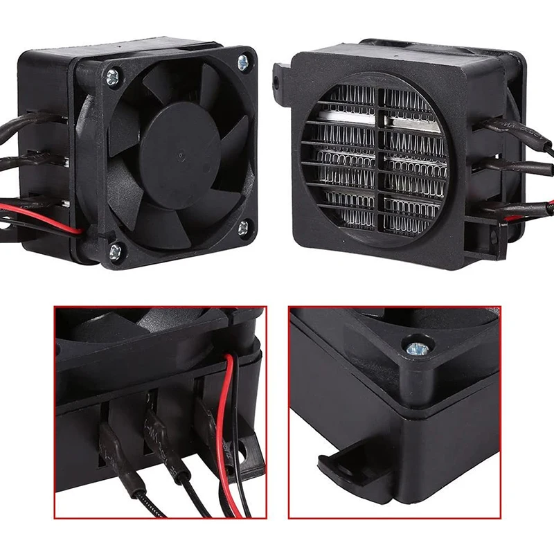 

Air Heater Fan for Small Room Space Car Heater Portable Fan Heaters (12V 100W)