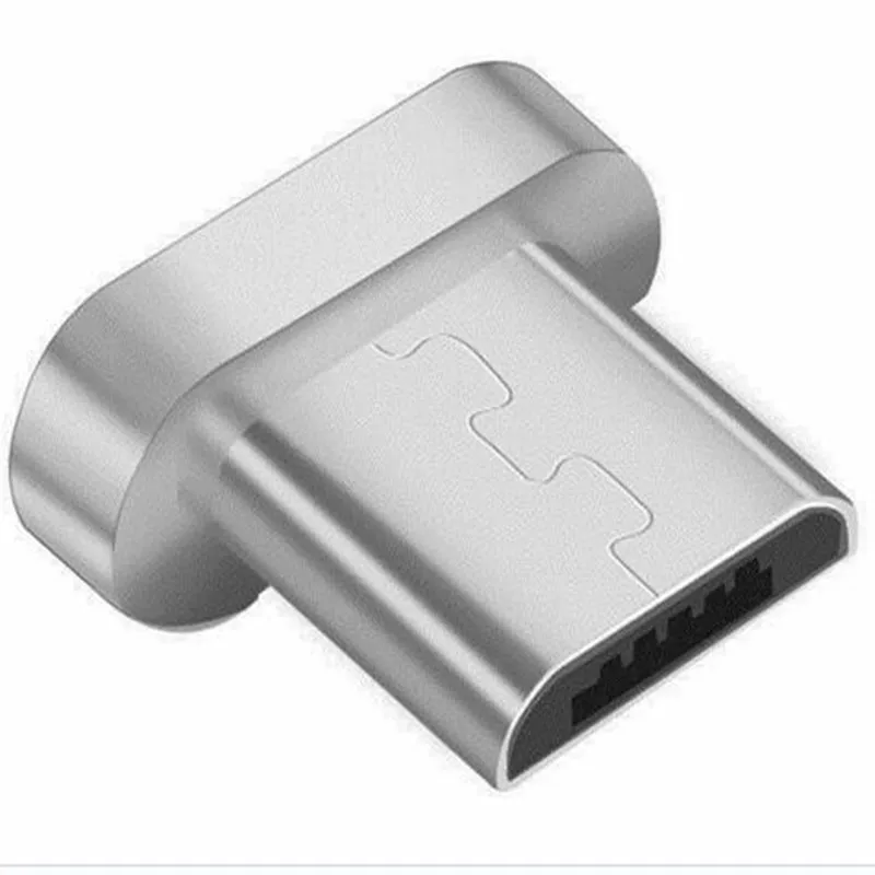 only head for micro Кабель 1 м 3A 90 градусов Магнитный кабель для быстрой зарядки Micro usb type C зарядное устройство для iPhone l-образный кабель магнит huawei AndroidMobile - Цвет: only head for micro
