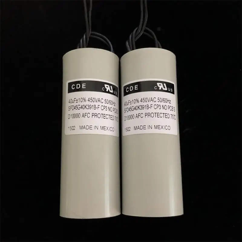 Cde Sfd45g40k391b f 40uf450vac Электрооборудование для запуска пленочный электролитический