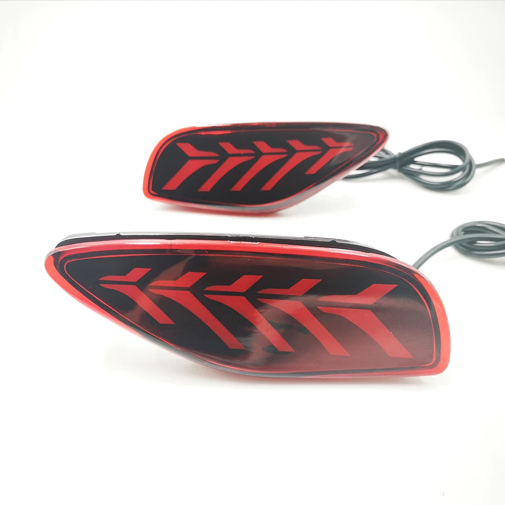 Автомобильный мигающий отражатель 1 пара светодиодный ных фонарей для Kia Seltos 2019