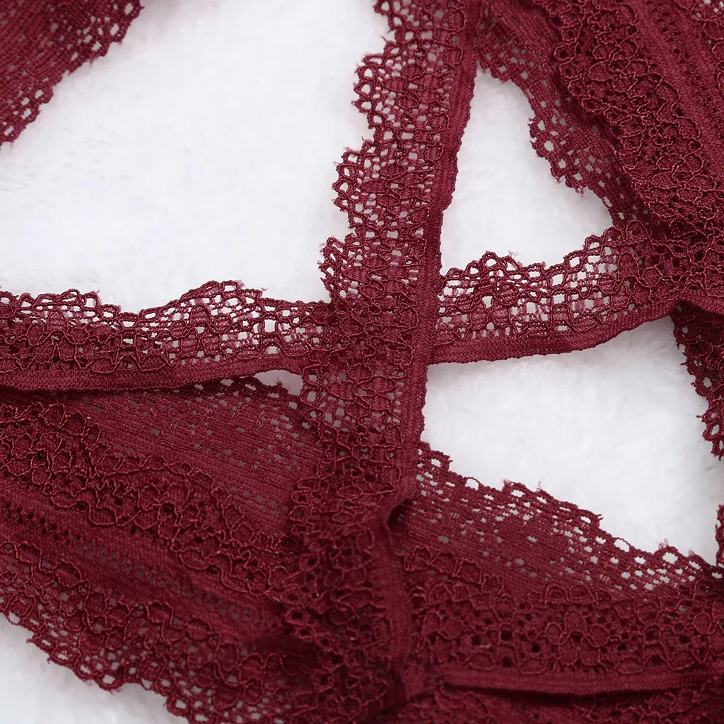 Эротическое кружевное белье размера плюс женское нижнее без косточек