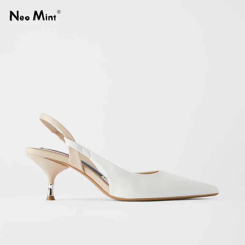 Женские босоножки на шпильке брендовые дизайнерские с котятами и заостренным