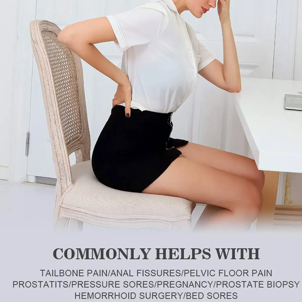 Подушка с пончиком для здоровья Нескользящая подушка из пены эффектом памяти