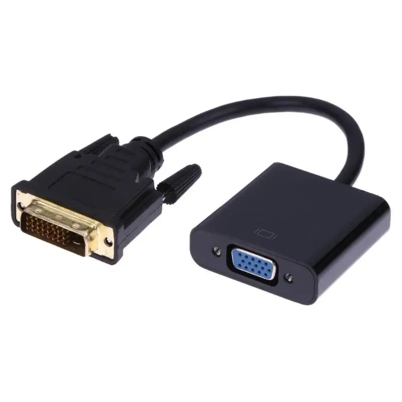 1080P DVI-D 24+ 1-VGA преобразователь ТВЧ-сигналов монитор кабель для ПК дисплей карты