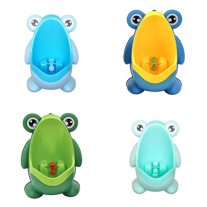 Новое поступление Детский горшок для мальчика туалет обучающая лягушка Детская подставка вертикальный