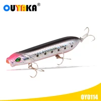 floating fishing lure accesorios popper weights 12 5 18g isca artificial bait wobblers de pesca articulos blackfish goods leurre