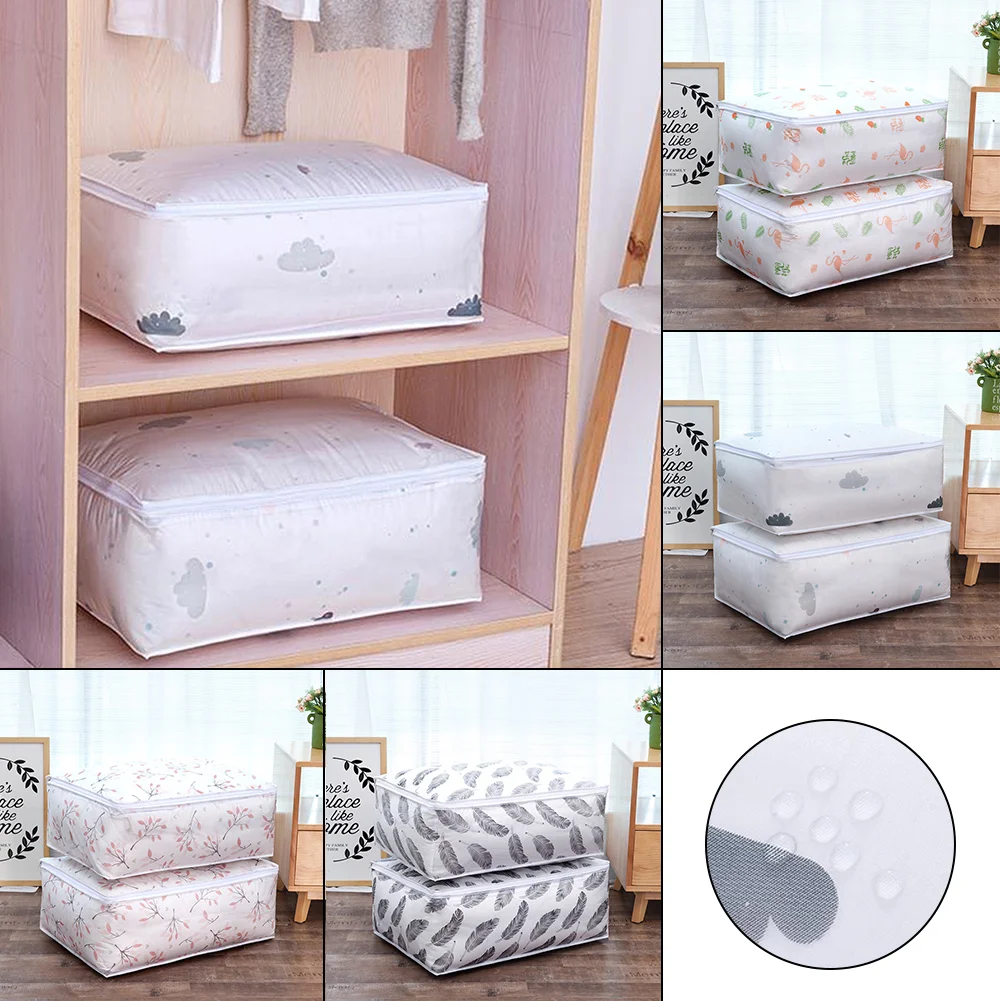 

Storage Organizer Box Non Woven Fabric Folding Dirty Clothes Collect Case Moisture-proof Quilt Storage Organiser Bag for Clothes