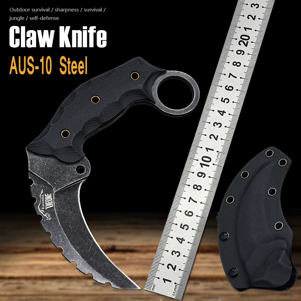 Аксессуары для охоты тактический нож CSGO с нескользящей ручкой Eagle Kydex |