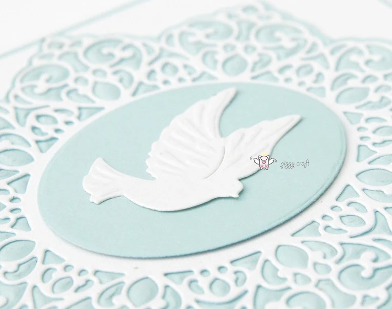 Свинья для рукоделия металлические режущие штампы порезанные формы мир голубь
