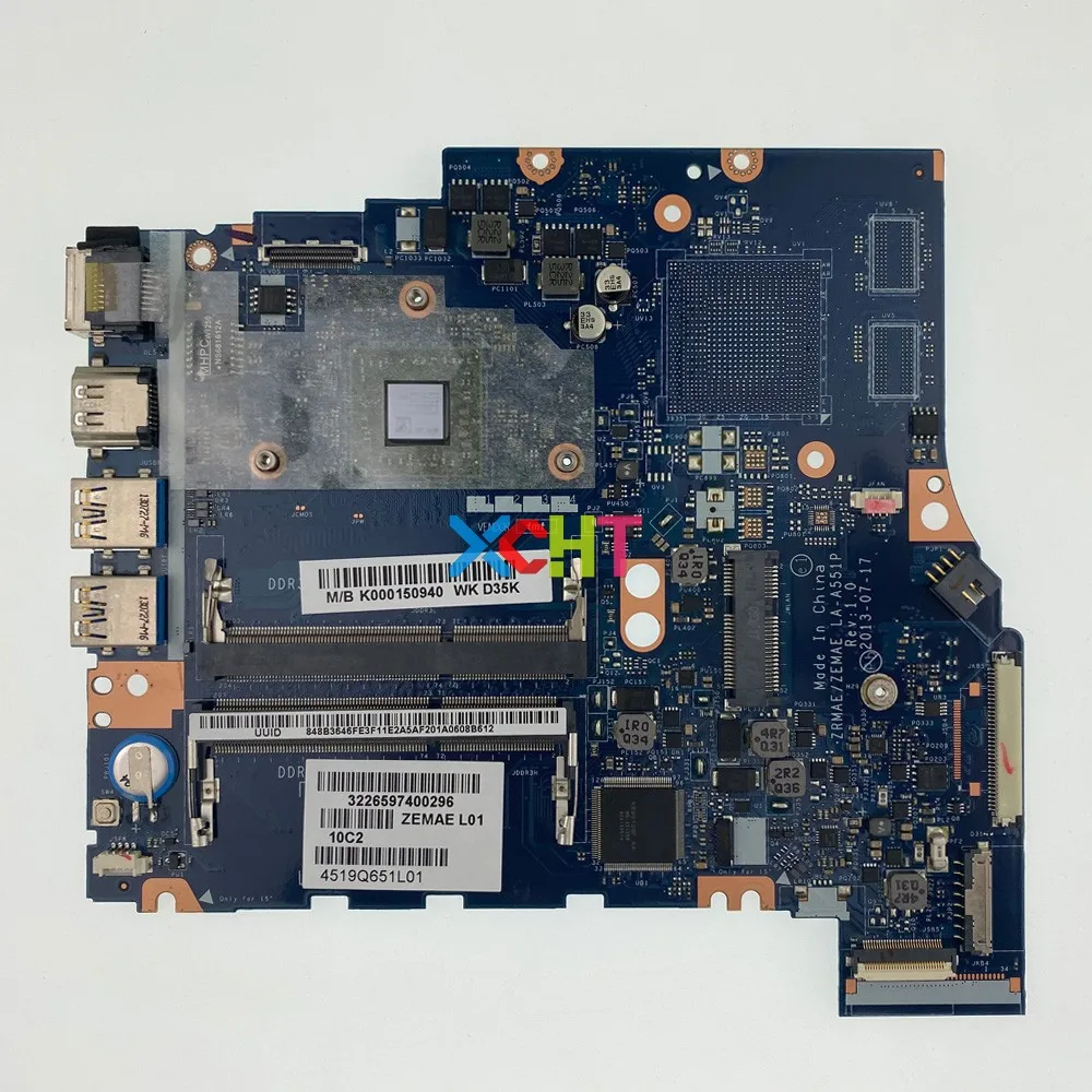 

K000150940 ZRMAE/ZEMAE LA-A551P for Toshiba Satellite M50D M55D M50DT Laptop Notbook PC Motherboard Mainboard