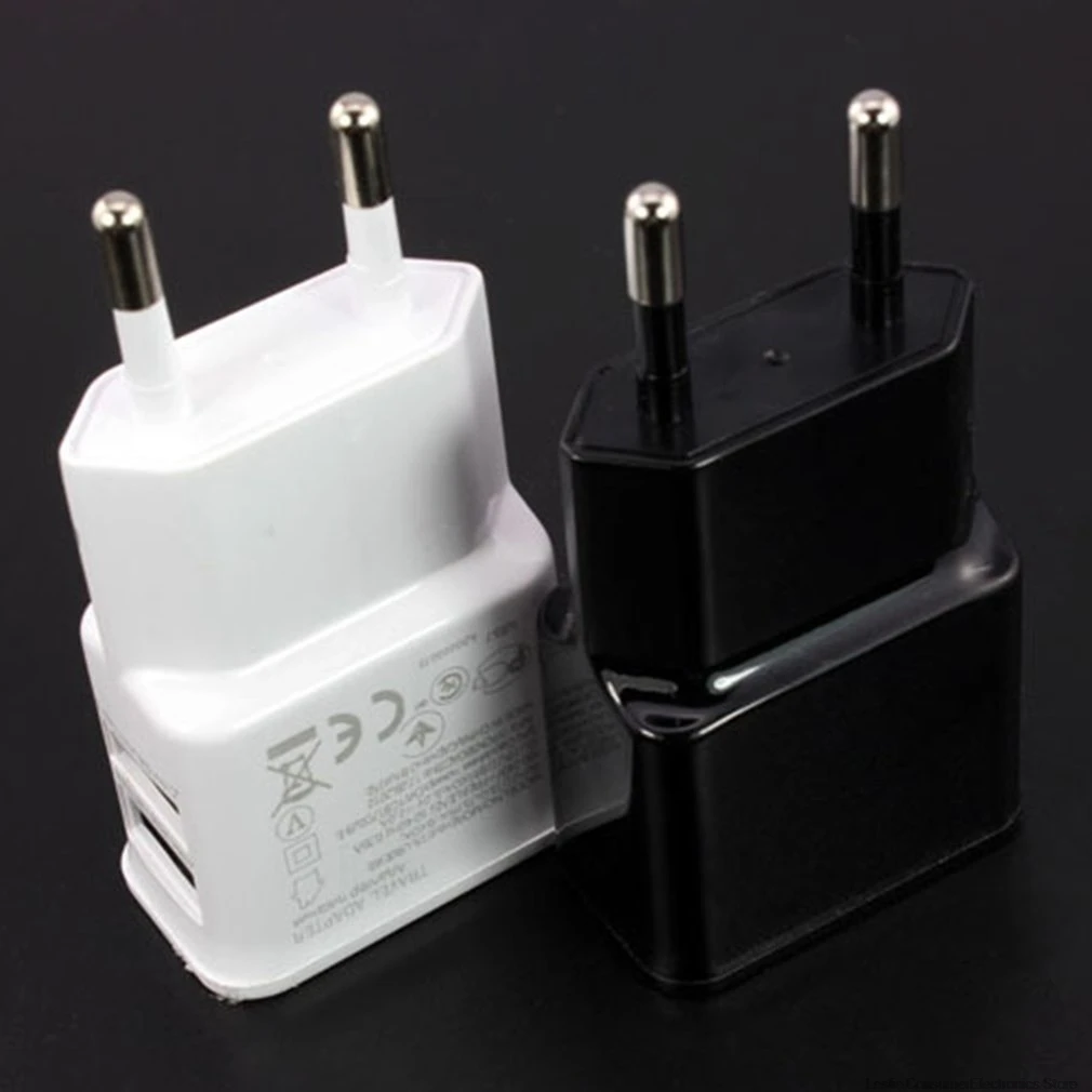 Двойное зарядное устройство USB 2a Быстрая зарядка настенное зарядное устройство адаптер EU US Plug USB ЗУ для мобильного телефона для iphone ipad mini samsung Xiaomi