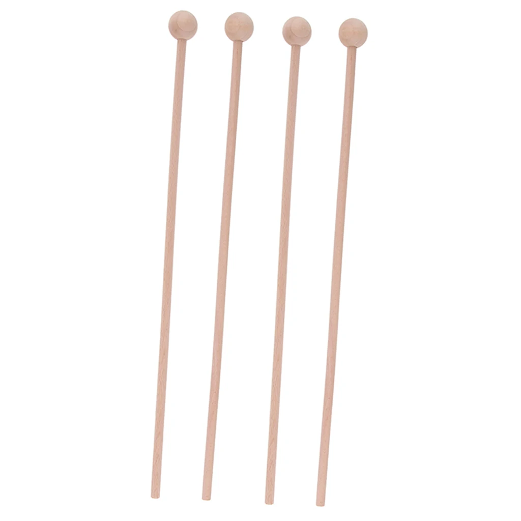 2 пары деревянный язычок ударная палка Mallets аксессуар для инструмента 42 см | Спорт