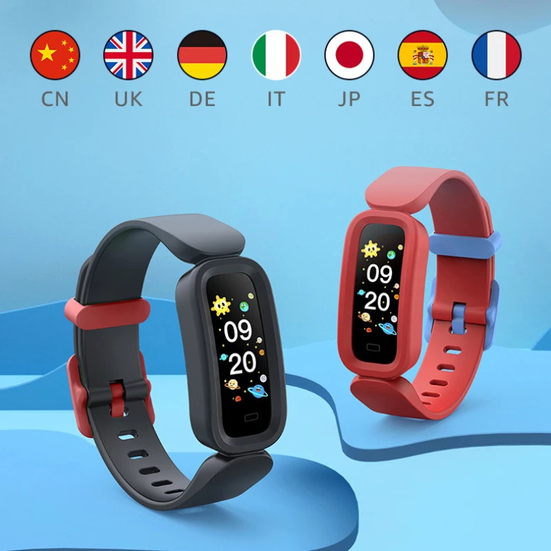 

Новинка Детские Смарт-часы S90 браслет будильник пульсометр монитор сна Смарт-часы Bluetooth спортивный шагомер детский браслет