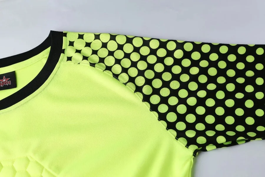 Сделай сам мужские детские футбольные с длинным рукавом униформа для вратаря