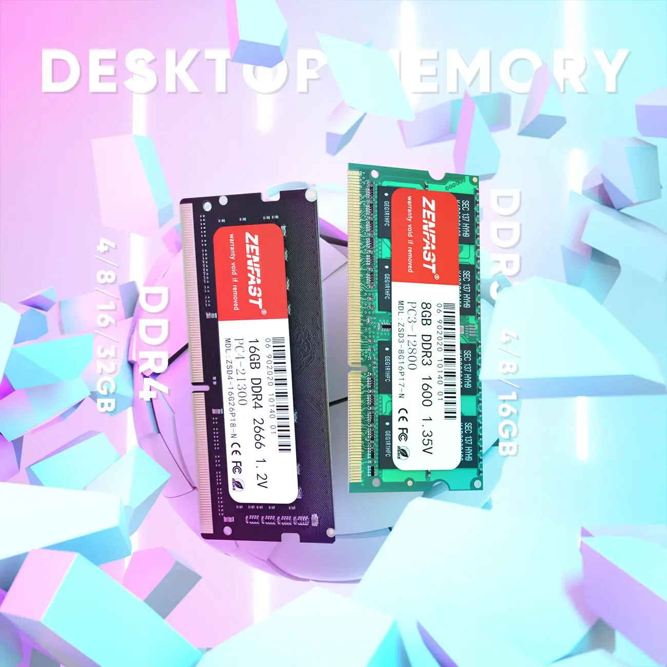 

ZENFAST DDR3 DDR4 4 ГБ 8 ГБ 16 ГБ ОЗУ для ноутбука 1333 1600 2133 2400 2666 МГц Sodimm для чипа NB, пожизненная Гарантия
