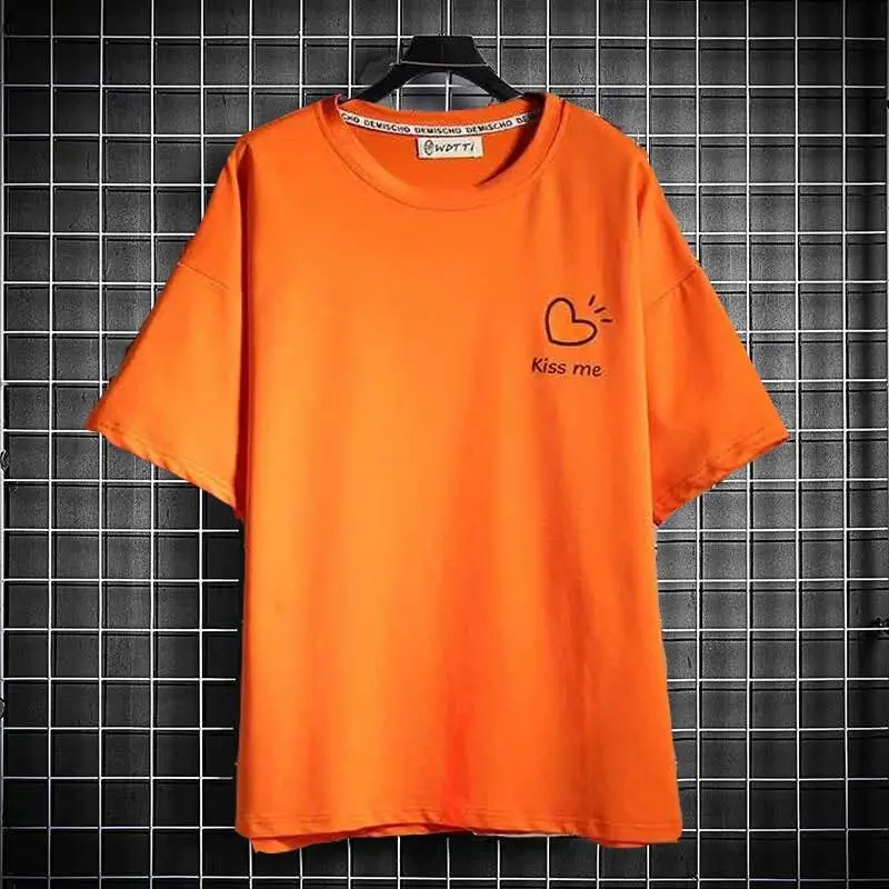 Футболка мужская с милым котом повседневная забавная рубашка в японском стиле