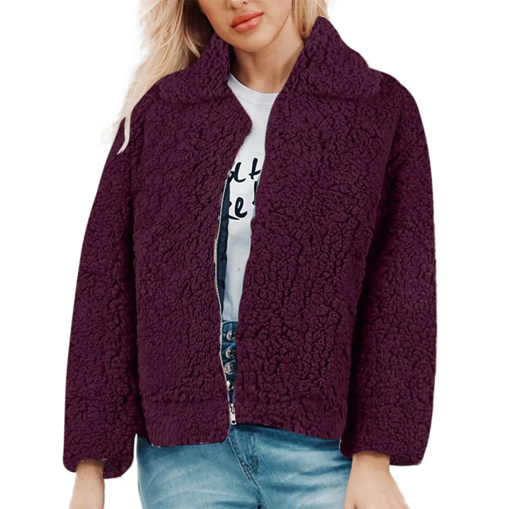 2019 Новая женская верхняя одежда зимняя пальто новая мода теплое из искусственной