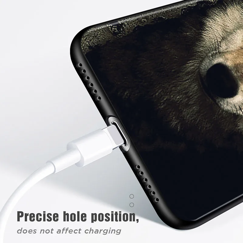 Силиконовый чехол для Apple iPhone 13 12 Mini 11 Pro XS MAX XR X 8 7 Plus 6 SE | Мобильные телефоны и