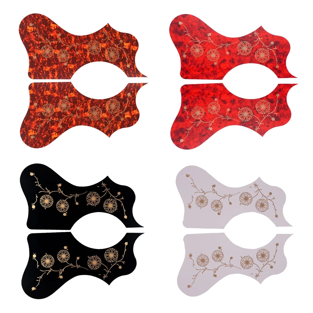 

1 Pair Self Adhesive Acoustic Guitar Pickguard Scratch Plates DIY