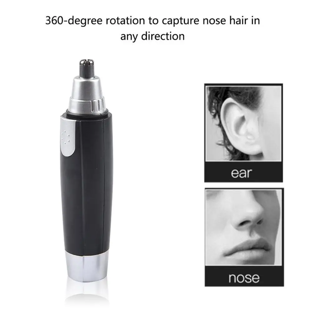

1 PC Portable Electric Nose Hair Trimmer For Men Women Nose Ear Hair Trimmer Portable Travel Shaver Face Care Shaving Razor