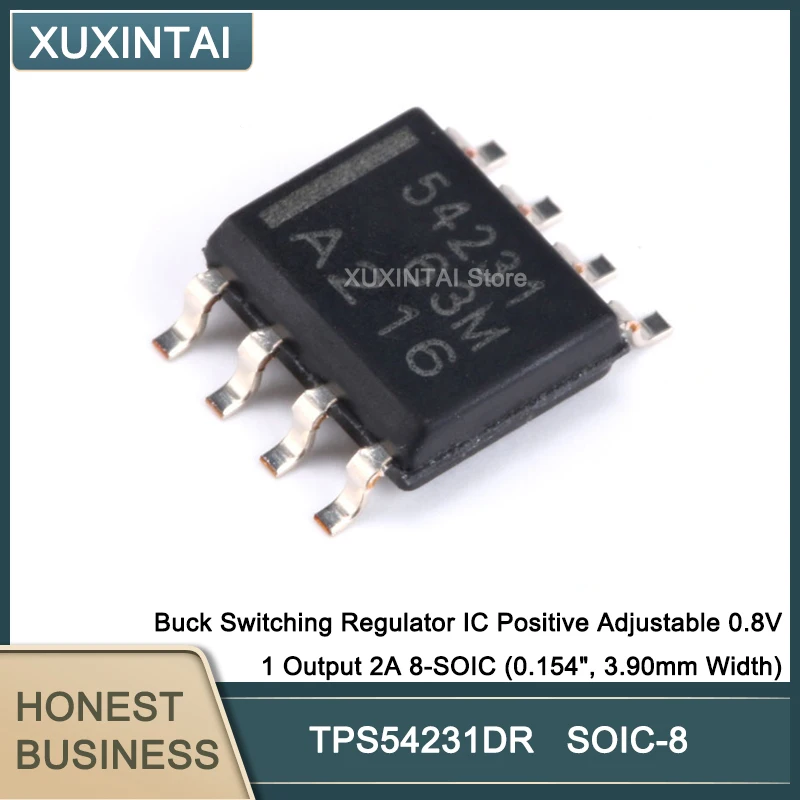

50 шт./лот TPS54231DR TPS54231 понижающий импульсный регулятор IC позитивный Регулируемый 0,8 в 1 выход 2A 8-SOIC (0,154 дюйма, 3,90 мм ширина)