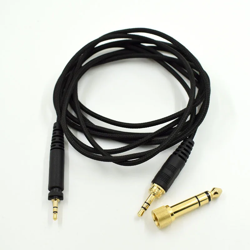 

Replacement 2MM Jack Plug 6.35MM Adapter Audio Cable For Shure SRH440 840 940 For PHILIPS SHP9000 SHP8900 Headphones