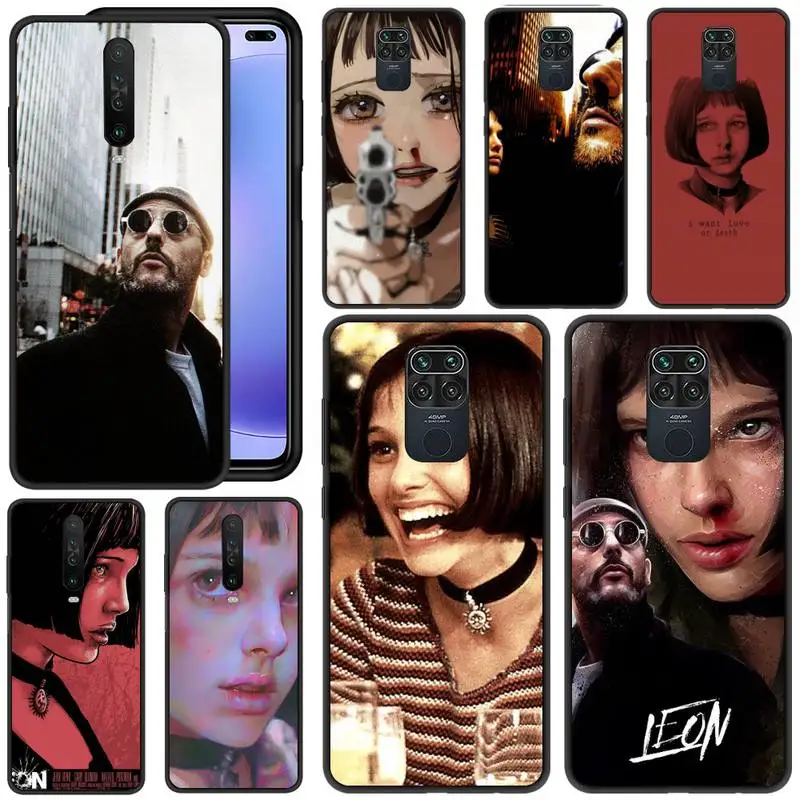 

Leon Mathilda Phone Case For Redmi 5 6 Plus K 7 8 9 20 30 X A Pro Note 4 5 6 7 8 9 S X A Phone Cover Coque