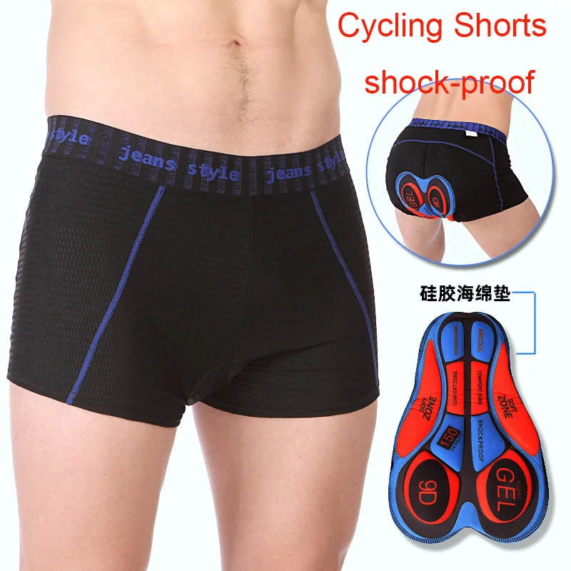

2021 Men's Breathable Anti-sweat Cycling Shorts Shock-proof 6D Gel Pad Underwear Mountain Bike Mtb Motocross Cycling Clothing