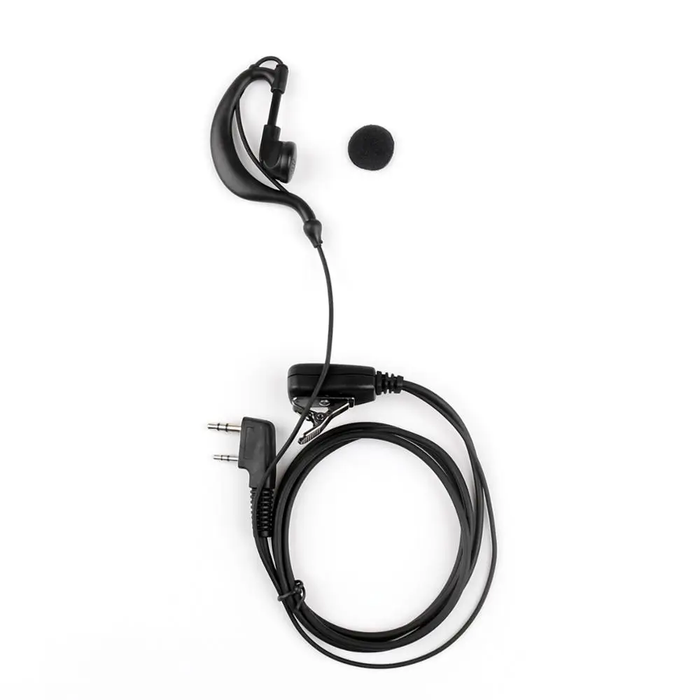 

Artudatech 2pin G-Shape Headset Earphone For Kenwood TK378 YTY QuanSheng TG-UV TG-UV2 TGUV2 WEIERWEI Walkie