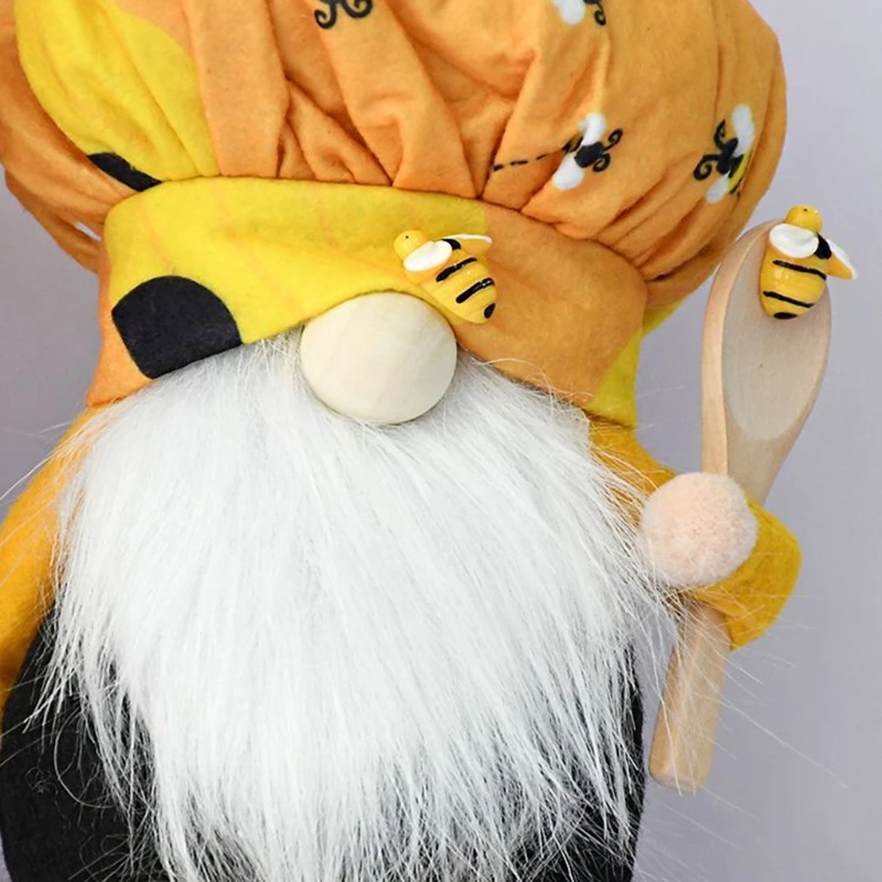 

Bumble Bee Gnome Scandinavian Tomte Nisse Dwarf Swedish Elf Home Farmhouse Kitchen Decorations
