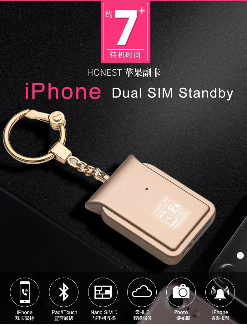 I телефонный адаптер на две sim-карты нет Jailbreak iOS 13 текстовые функции вызова для iPhone5/6/7/8/X/XS max/i Pod Touch 6th/i Pad