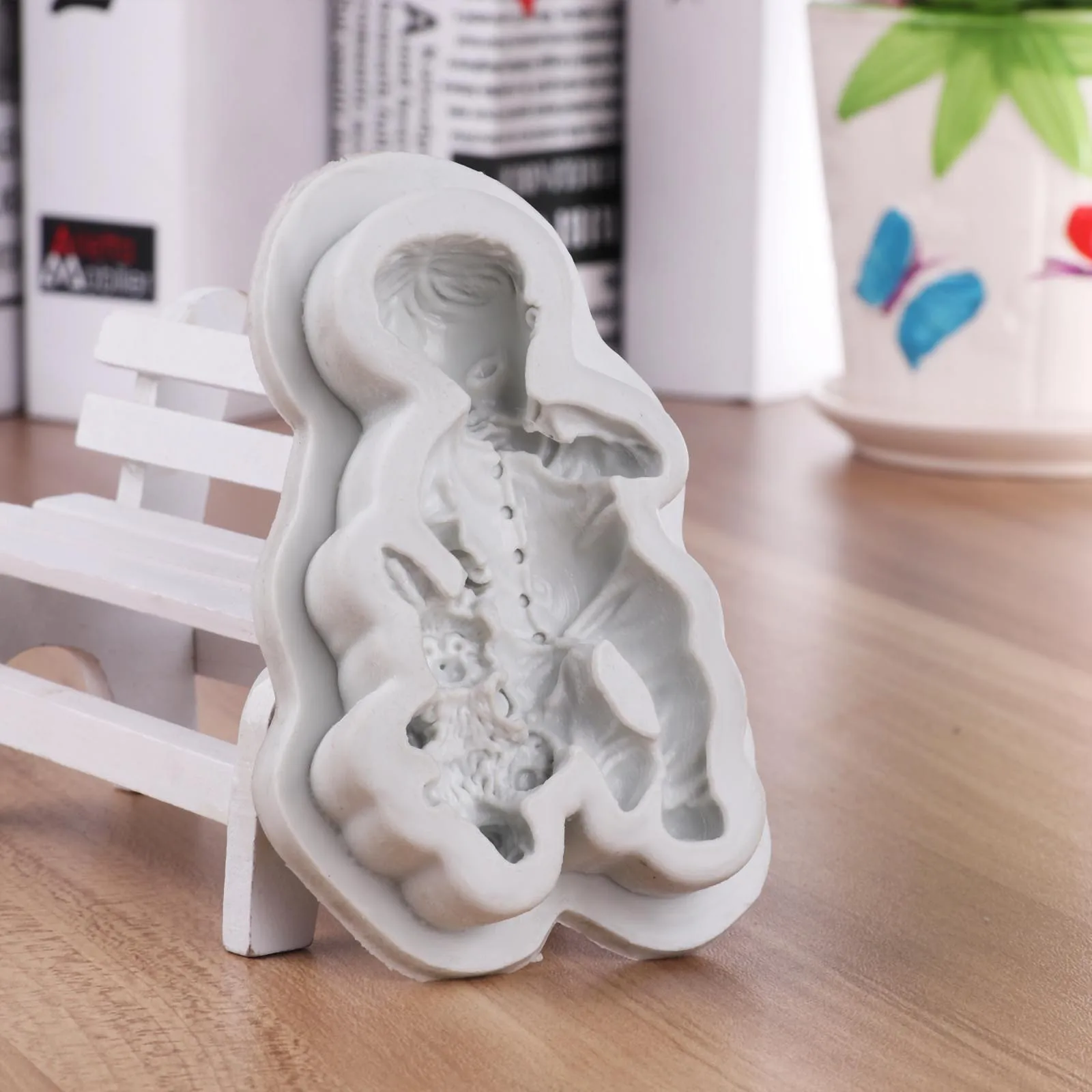 3D Барби Форма Кукла Кролик мальчик силиконовые формы для выпечки кекс Шоколадный