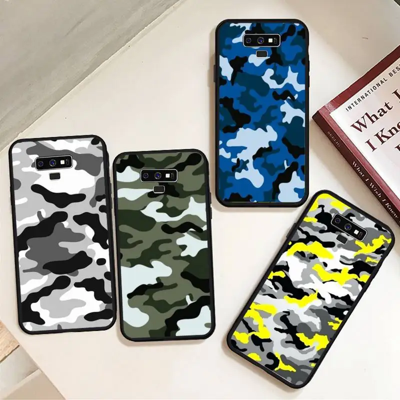 

Camouflage pattern printing Phone Case For Samsung A50 A51 A71 A20E A20S S10 S20 S21 S30 Plus ultra 5G M11 funda cover