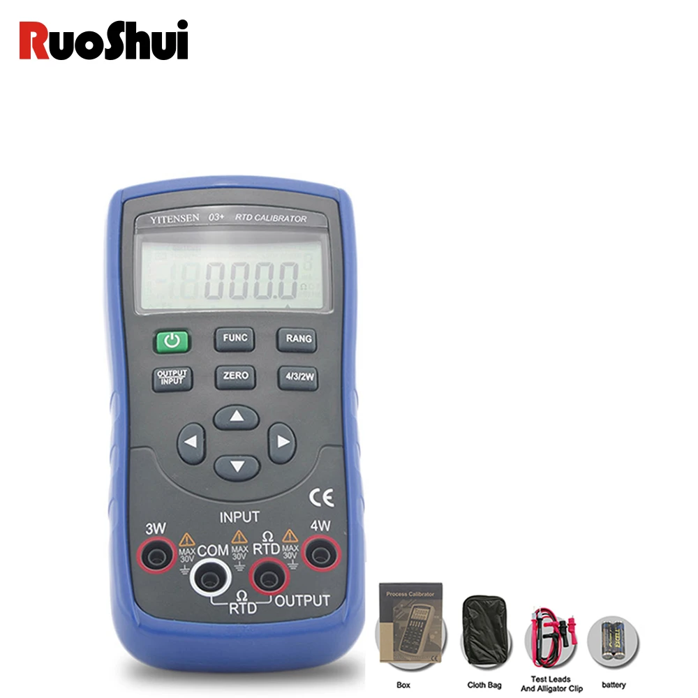 Цифровой мультиметр ручной многофункциональный тестер напряжения