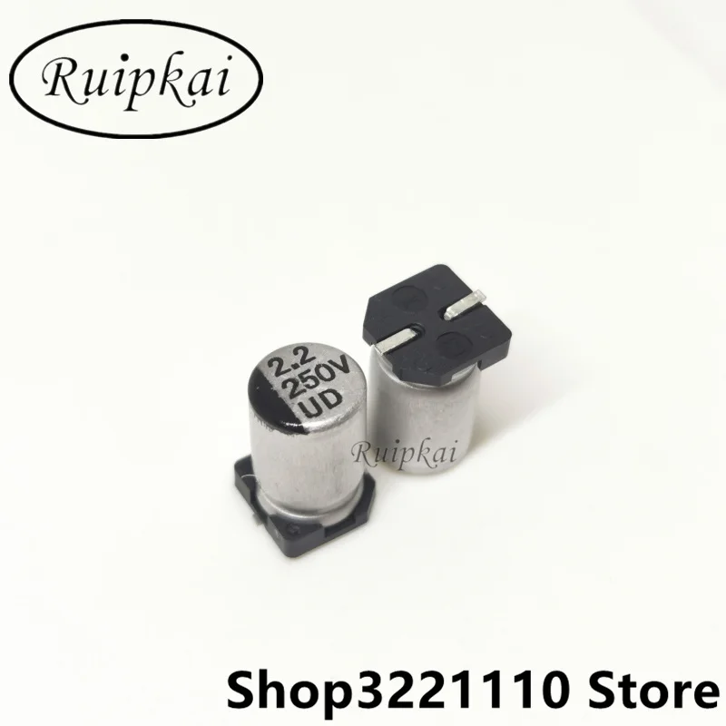 Алюминиевый электролитический конденсатор чип SMD 3 мкФ 250 В 6 3*10 2 мм срок службы 105