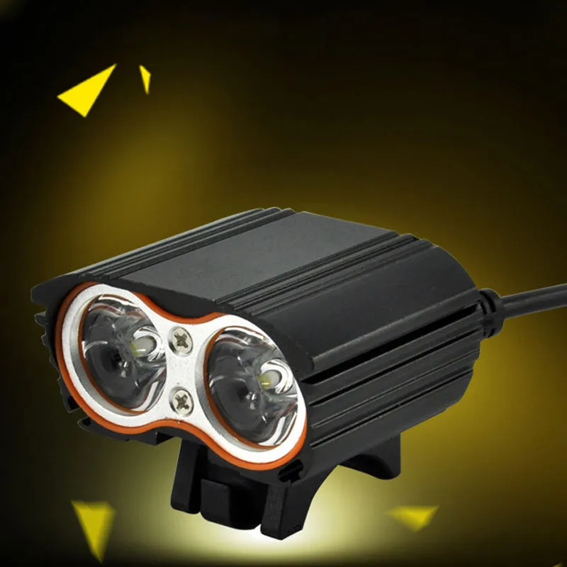 2019 True 2000LM 2 X XM L T6 светодиодный USB водонепроницаемый фонарь для велосипеда