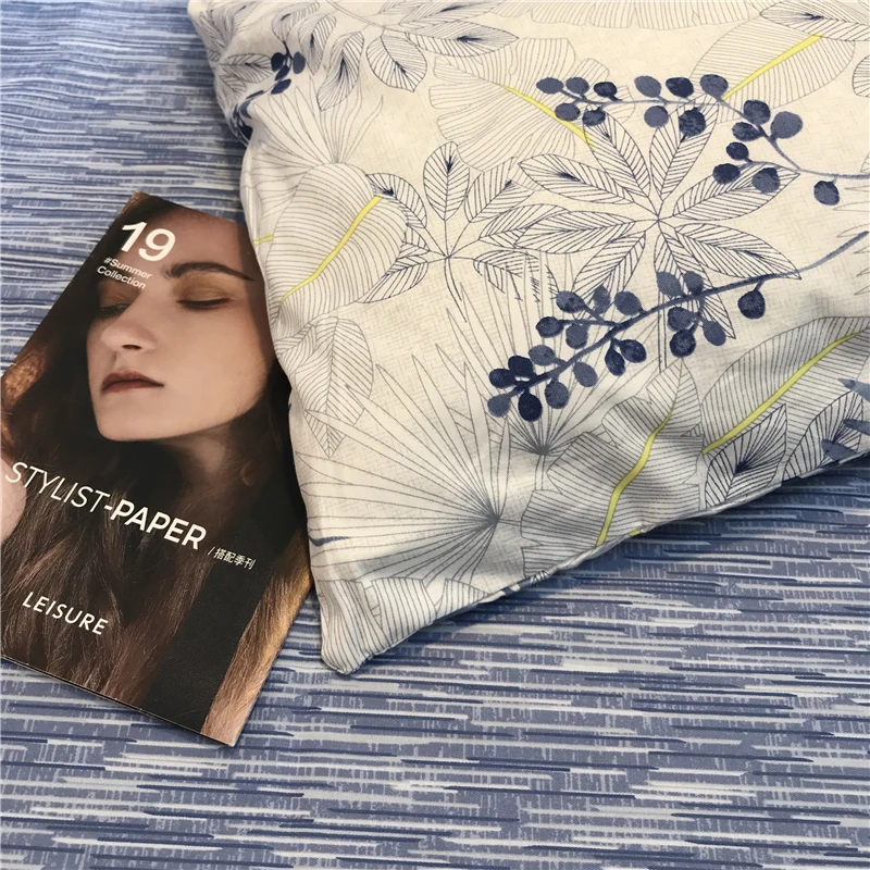 Постельный комплект роскошный литературный художественный хлопковый