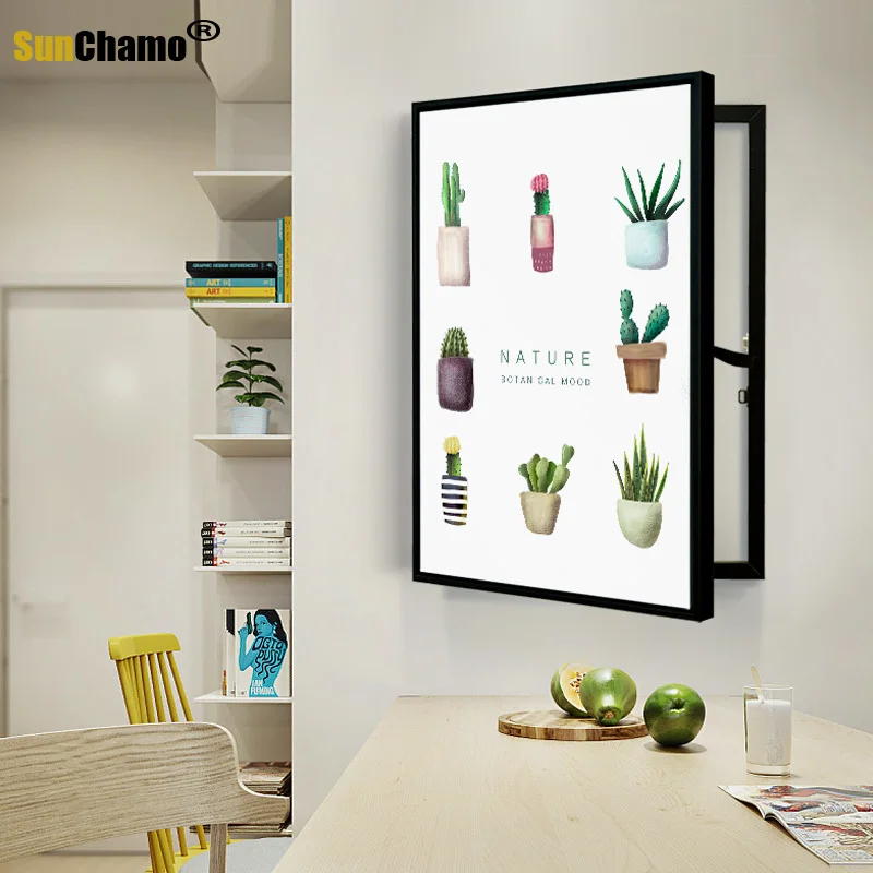 Креативный Современный счетчик декоративная картина вертикальный Бесплатный