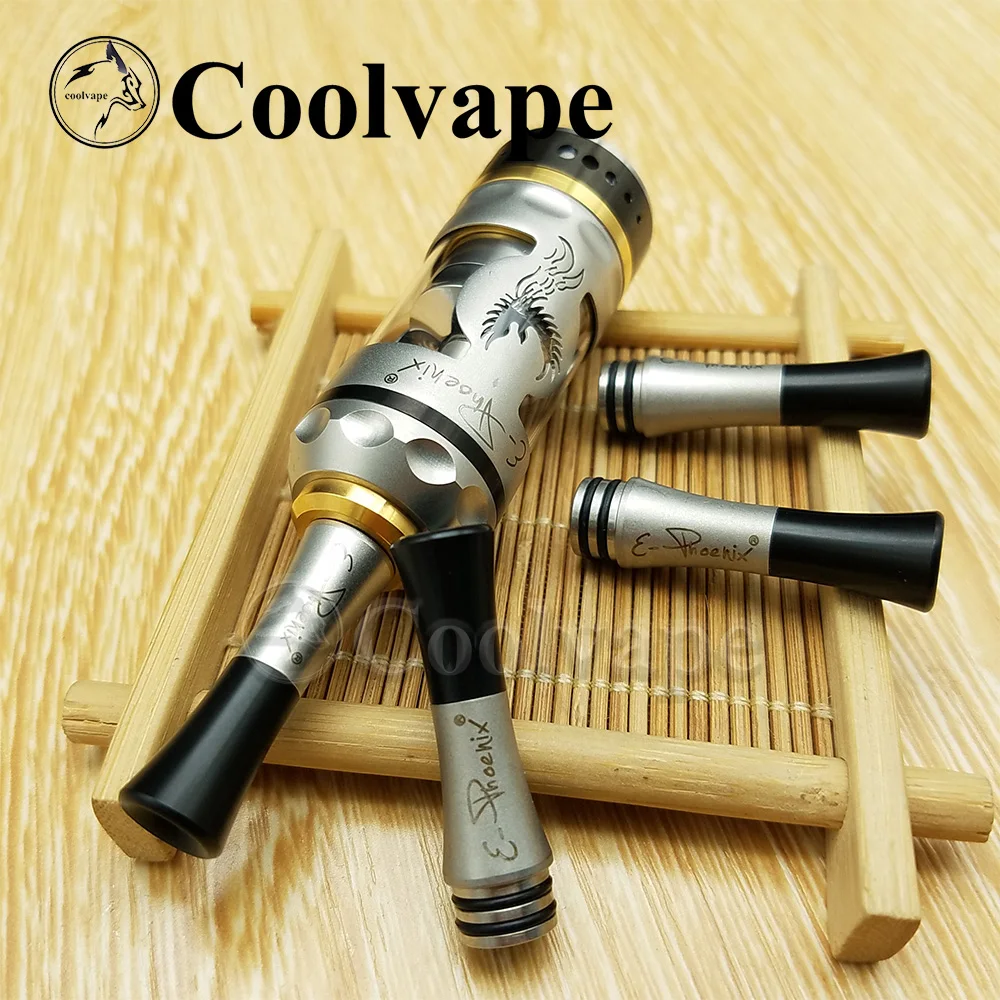 Coolvape 510 длинный капельный наконечник firebird rta металлический подходит для Taifun Kayfun DIY