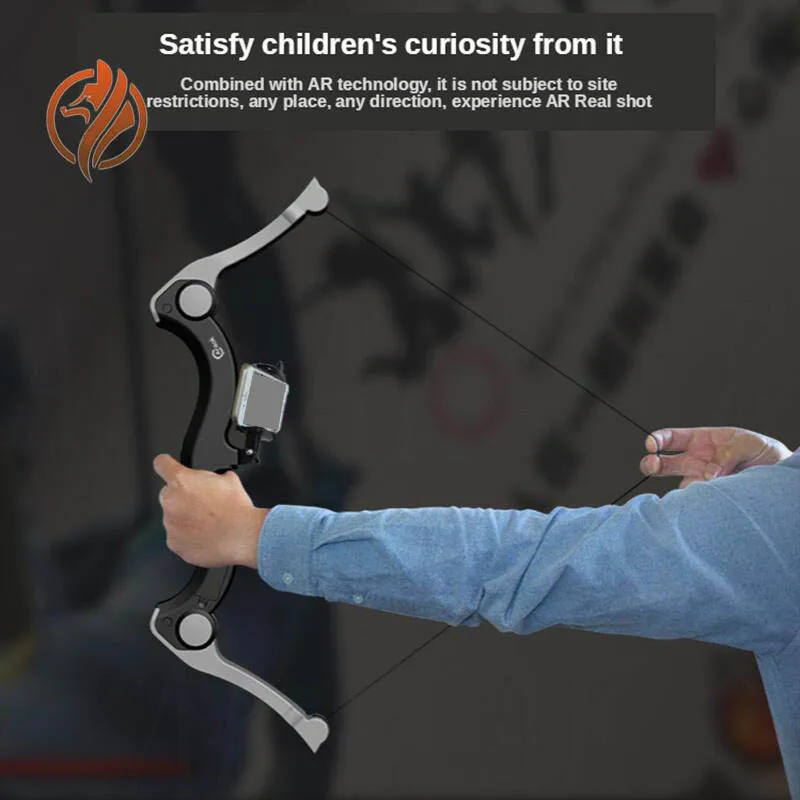 

AR Archer игра для стрельбы в виртуальной реальности AR складной умный лук игрушки для мальчиков AR лук и стрела беспроводной Bluetooth игровой контро...