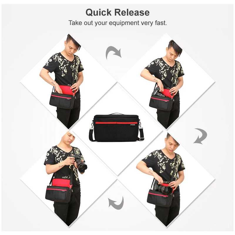 Фото светильник Тяжелая сумка через плечо водонепроницаемая оксфордская