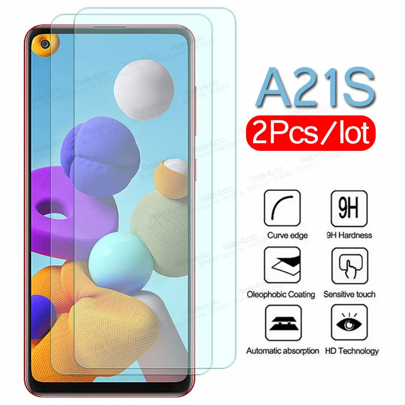 

2pcs protective Glass For samsung galaxy a21s Glass screen protector sumsung a21s 2020 a 21s sm-A217F/ds 6.5" tempered glas Film
