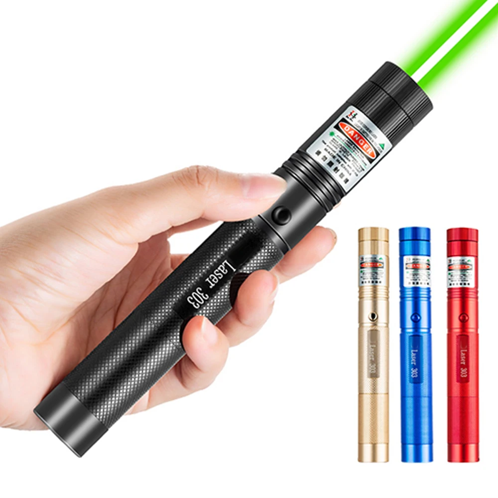 

Green Powerful Laser Burning Laserpointer High Power Laser 303 Light 532nm 5mw Visible Laser Pen Burning Matches