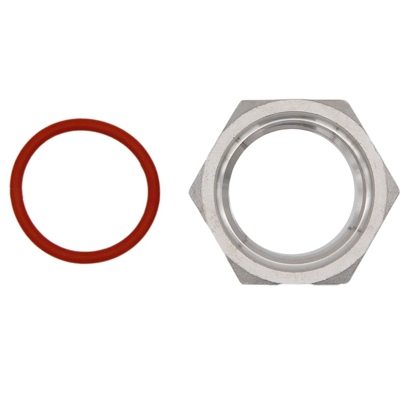 1 &quotNPS Locknut &amp O ring для нагревательного элемента нержавеющая сталь 304 пищевое