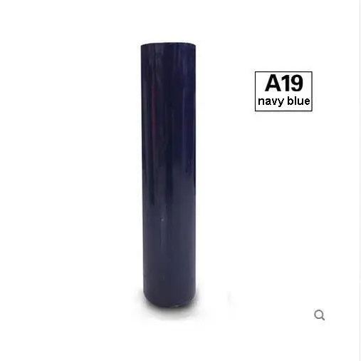 Распродажа! 1 лист 1" x 40"/30 см x 100 см теплопередача виниловая режущая пленка Резак Пресс ПВХ Железный режущий плоттер футболка DIY - Цвет: navy blue